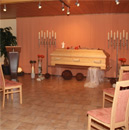 Der hauseigene Trauerraum